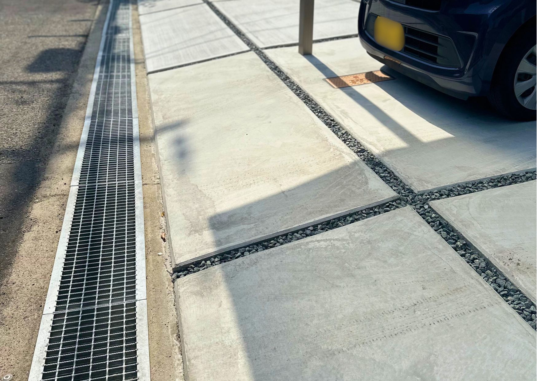 土間コン打設・カーポート設 | 施工事例 | (株)合田建設 |