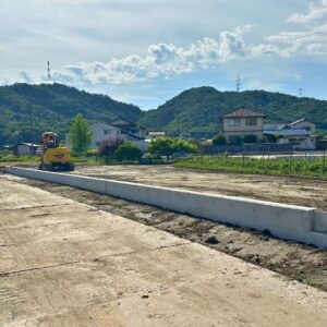 田んぼの圃場整備工事