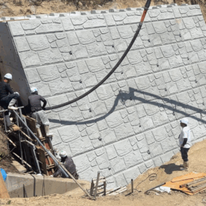 ブロック積み工事