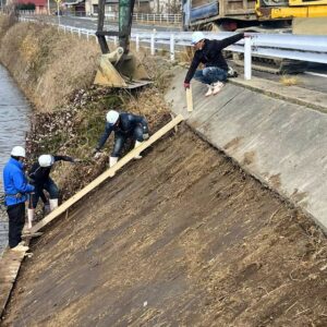 防草コンクリート工事